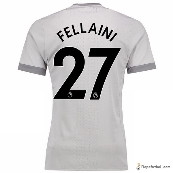 Camiseta Manchester United Replica Tercera Ropa Fellaini 2017/18